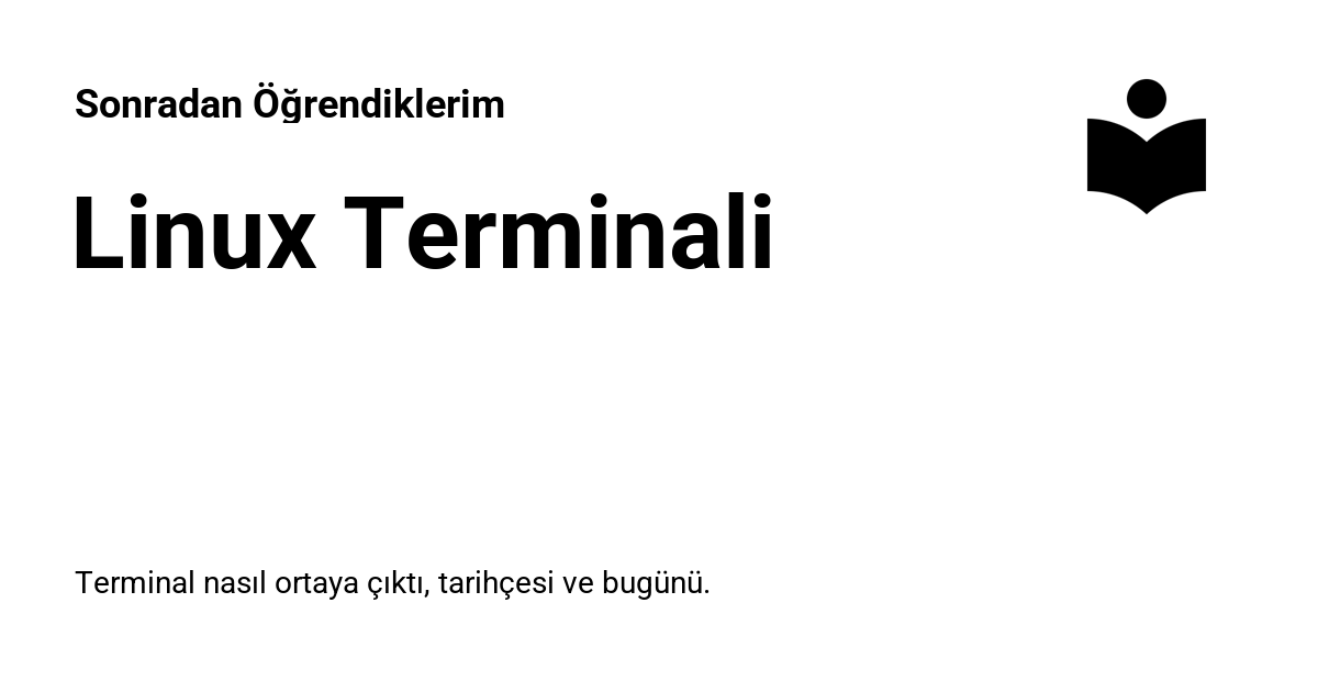 Linux terminali sonradan rendiklerim